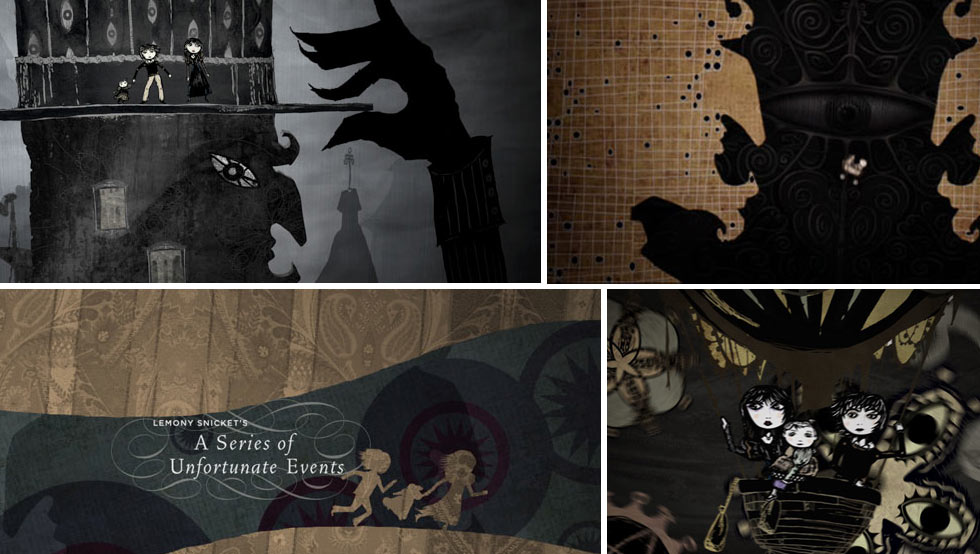 Lemony Snicket’s A Series of Unfortunate Events Title Sequence