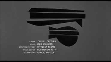Anatomy of a Murder – Title Sequence by Saul Bass